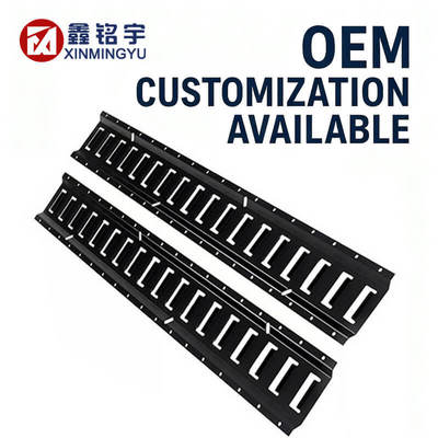 Bom preço Heavy-Duty Steel E Track Rail with 30 E-track Anchor Slots and 2000 lbs Load Capacity for Secure Cargo Transport on-line