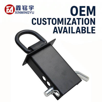 Bom preço Removable D-Ring Tie-Downs for Stake Pockets – Flatbed & Utility Trailers, Includes Hitch Pin, Black Heavy-Duty, Factory Direct OEM Customizable on-line