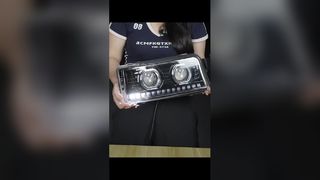 Atualização do farol LED do caminhão basculante Sinotruk SITRAK